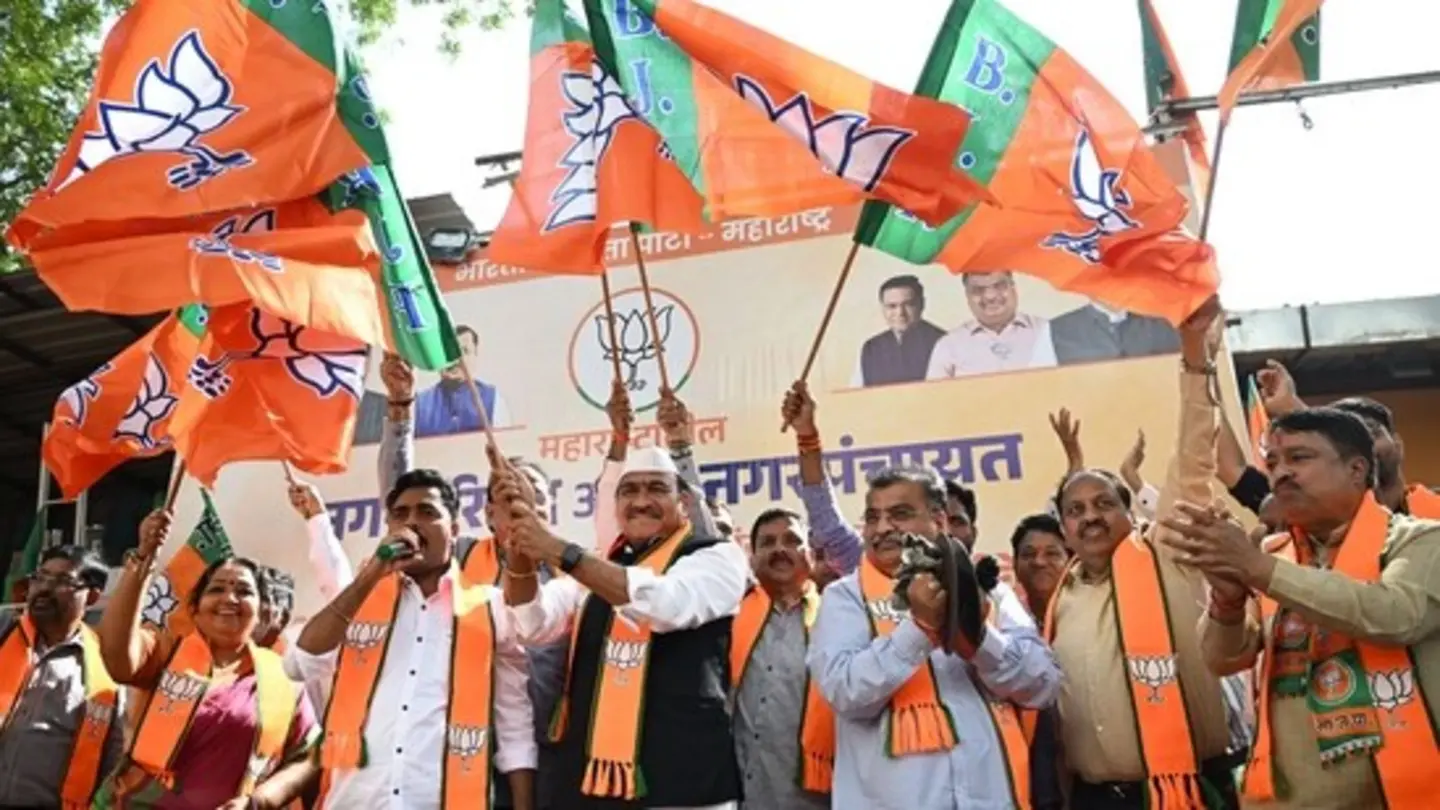 BJP-Led Mahayuti Dominates Maharashtra Civic Polls, MVA Suffers Major Setback