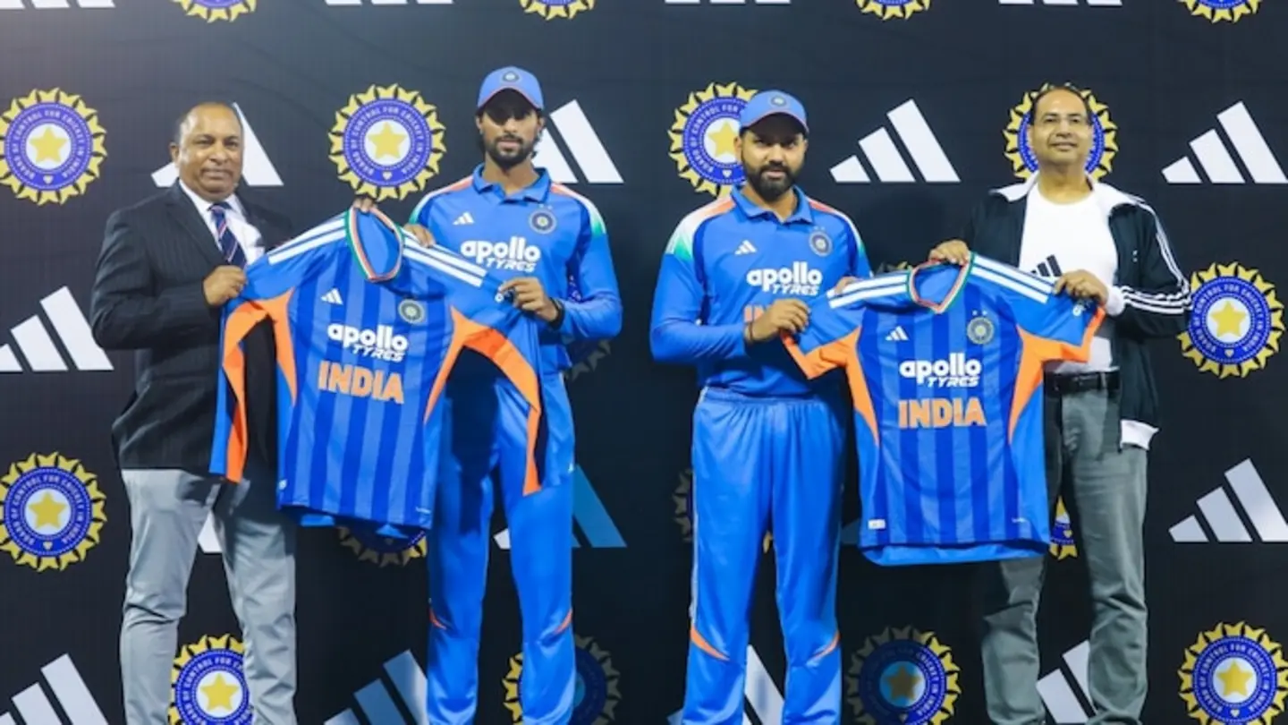 Rohit Sharma reveals India’s new jersey for the 2026 T20 World Cup