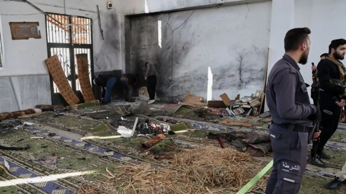 Syria Mosque Explosion Kills Eight, Raising Fears of Escalation