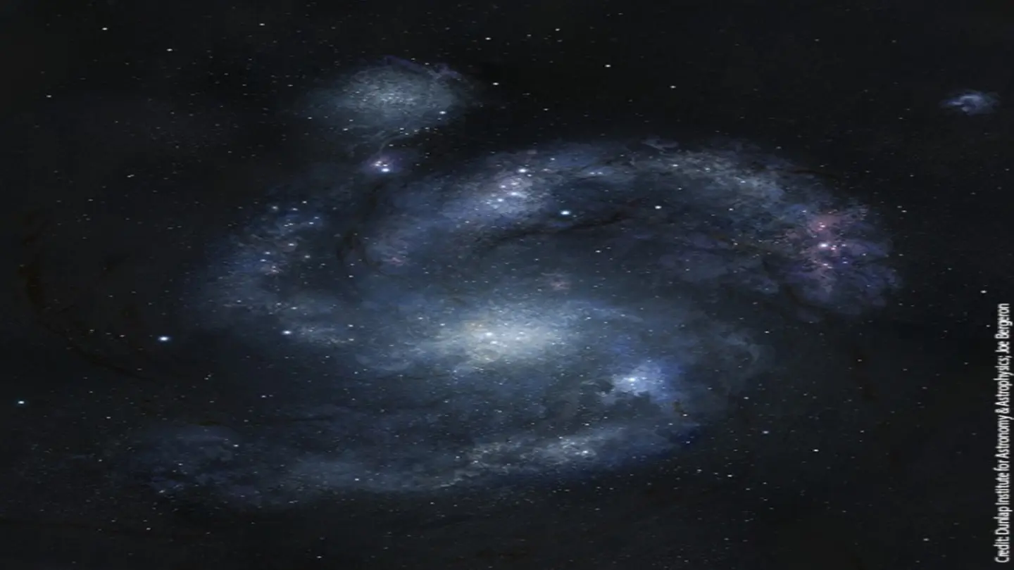 Ancient Spiral Galaxy Discovered by Indian Astronomers Challenges Theories
