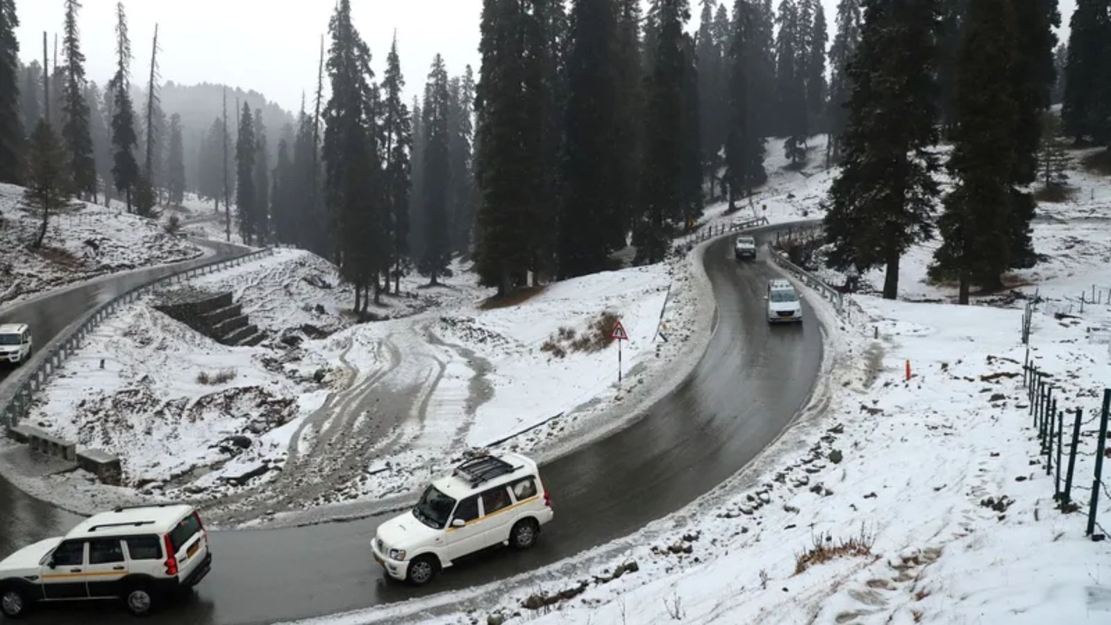 J-K Higher Elevations Forecasted for Snowfall Starting Tomorrow
