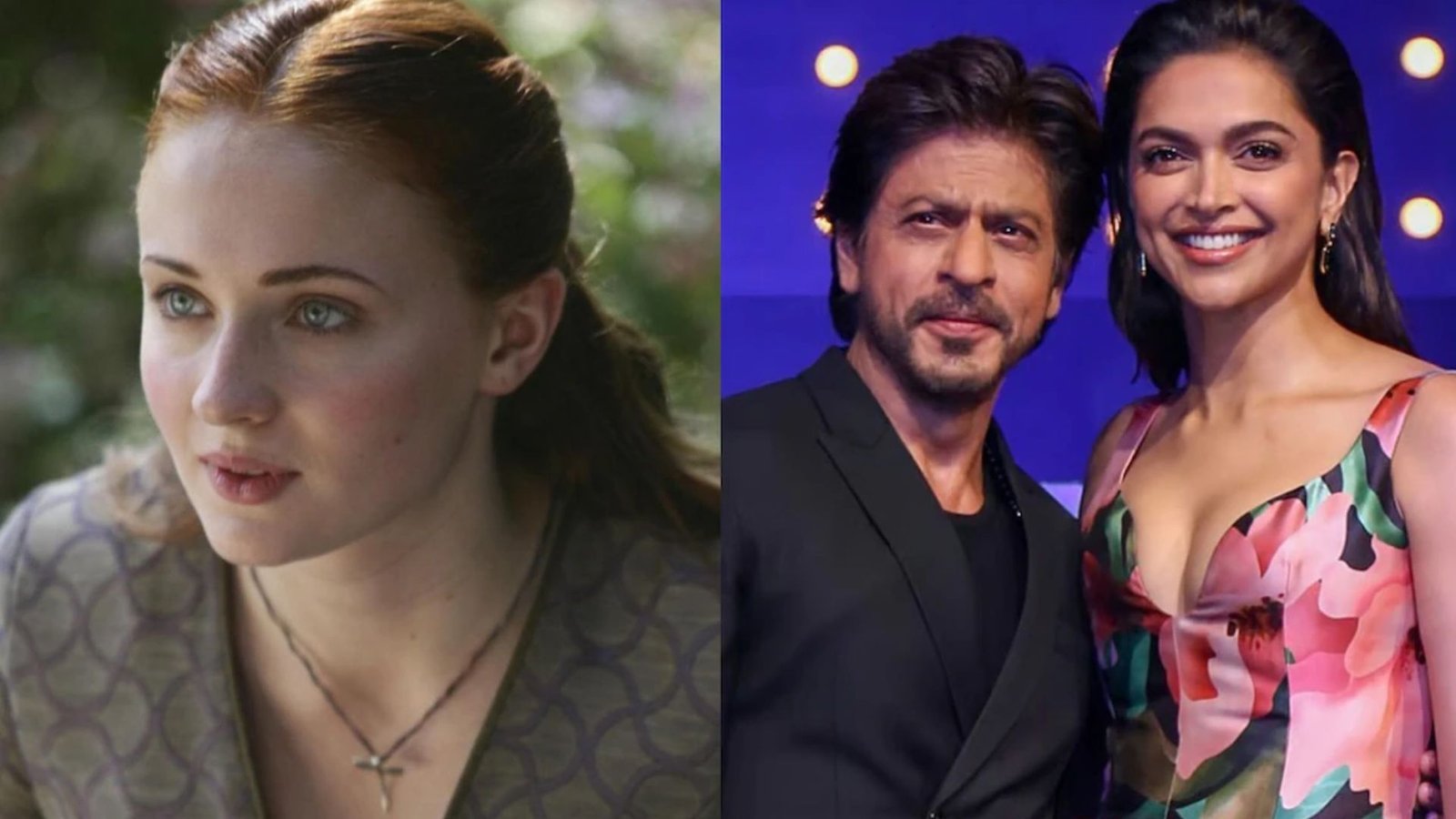 Sophie Turner Praises Shah Rukh Khan and Deepika Padukone