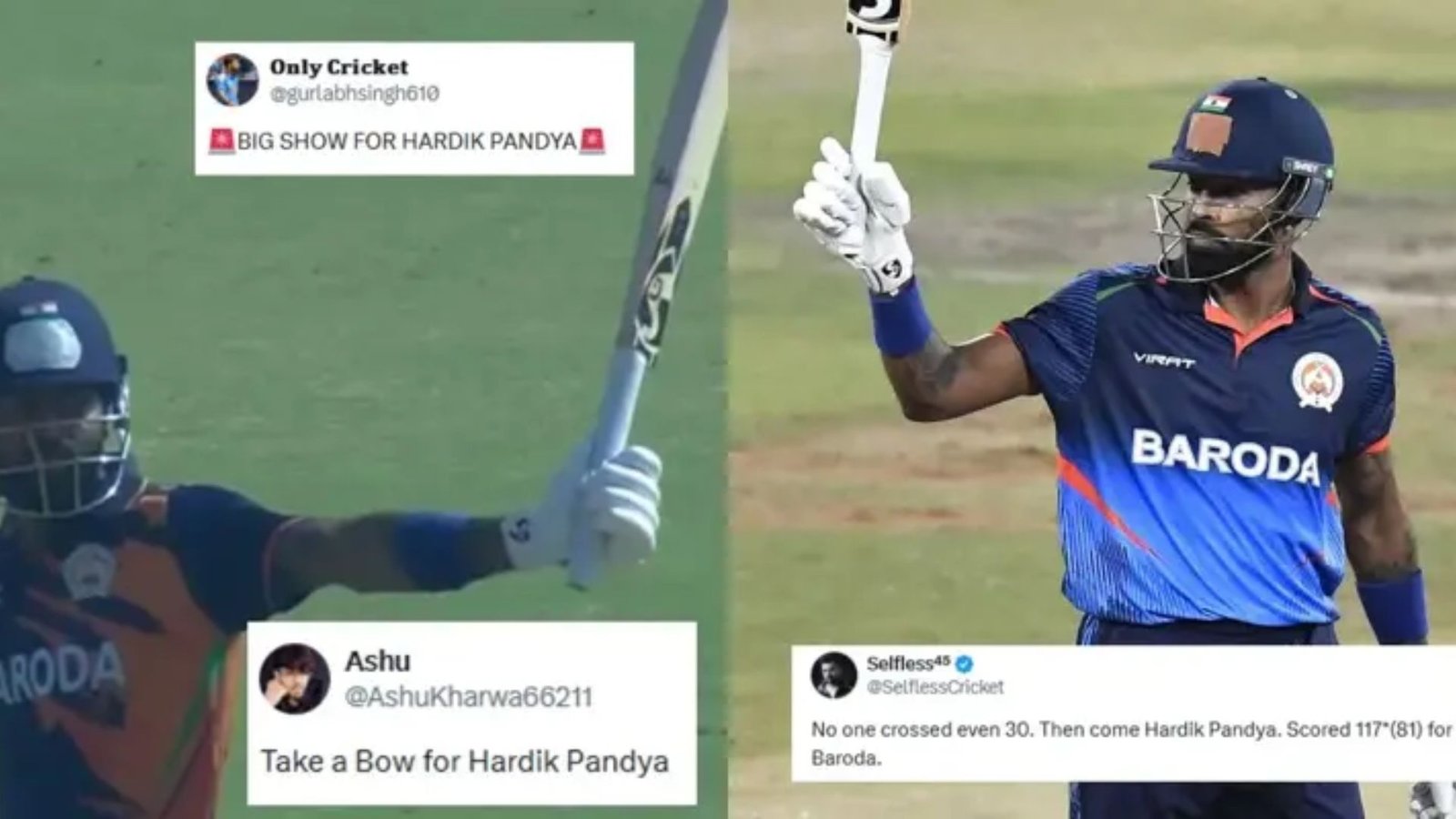 Hardik Pandya’s Vijay Hazare Trophy Brilliance: A Comeback Statement