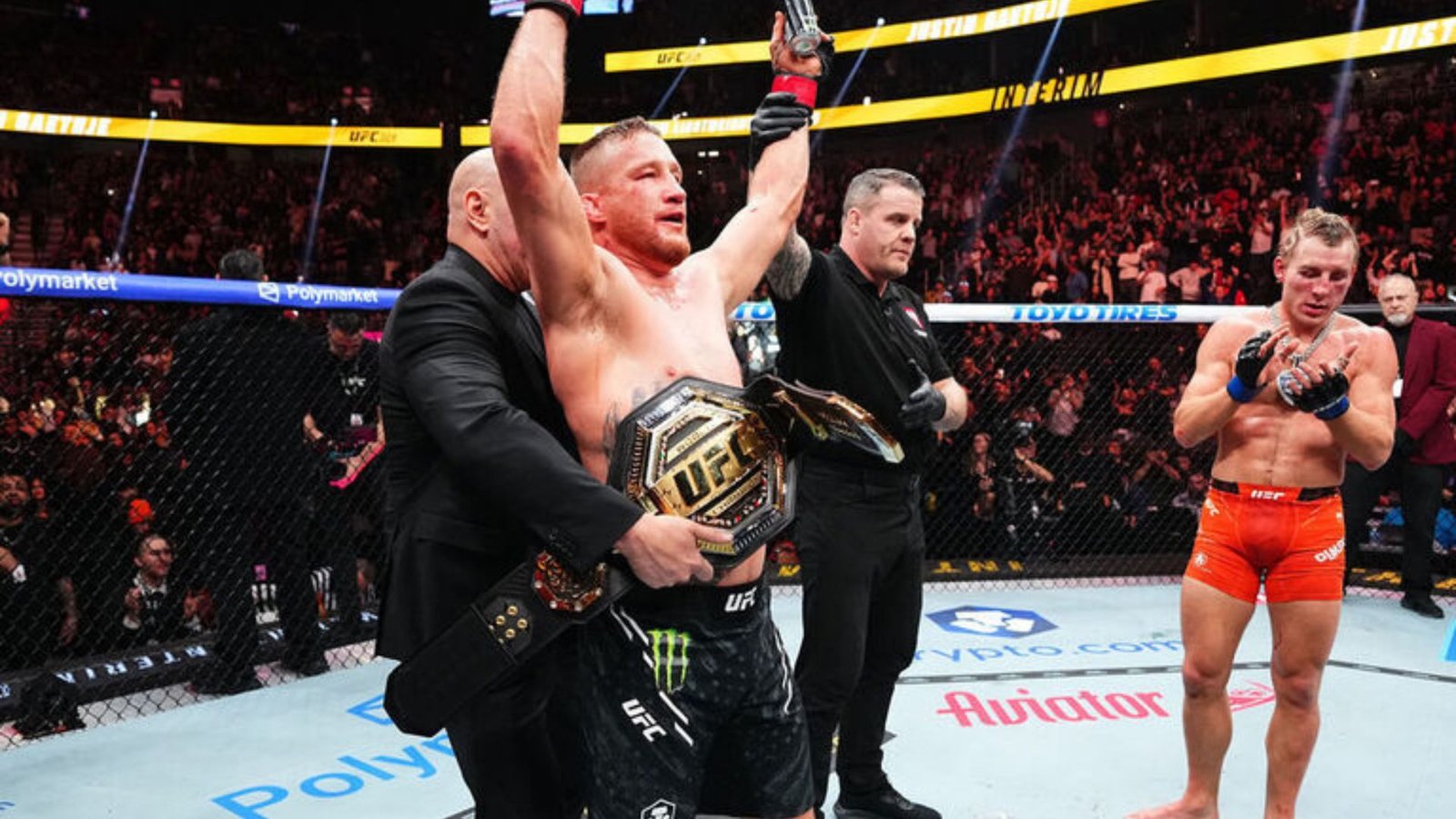 Gaethje Defeats Pimbett to Claim UFC Interim Lightweight Title