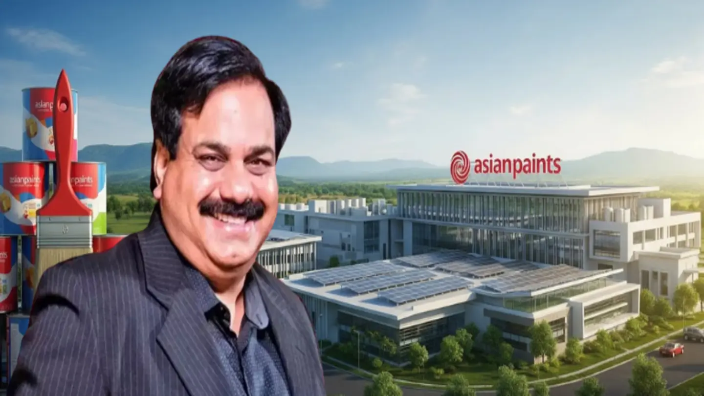 Asian Paints Profits Fall, Shares Plummet Amidst Competition