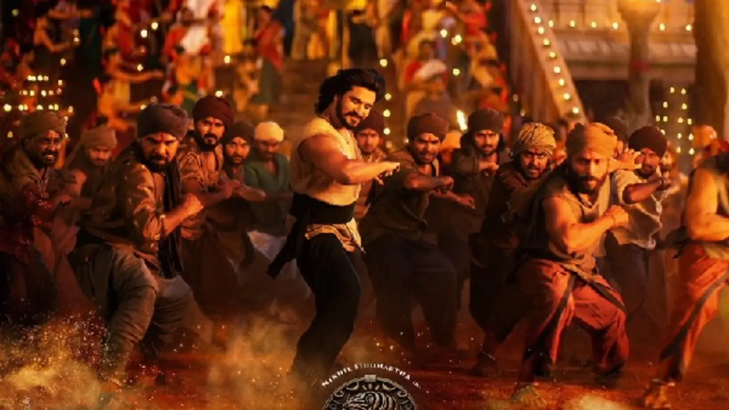 Swayambhu’s Sankranti poster highlights Nikhil’s festive spirit