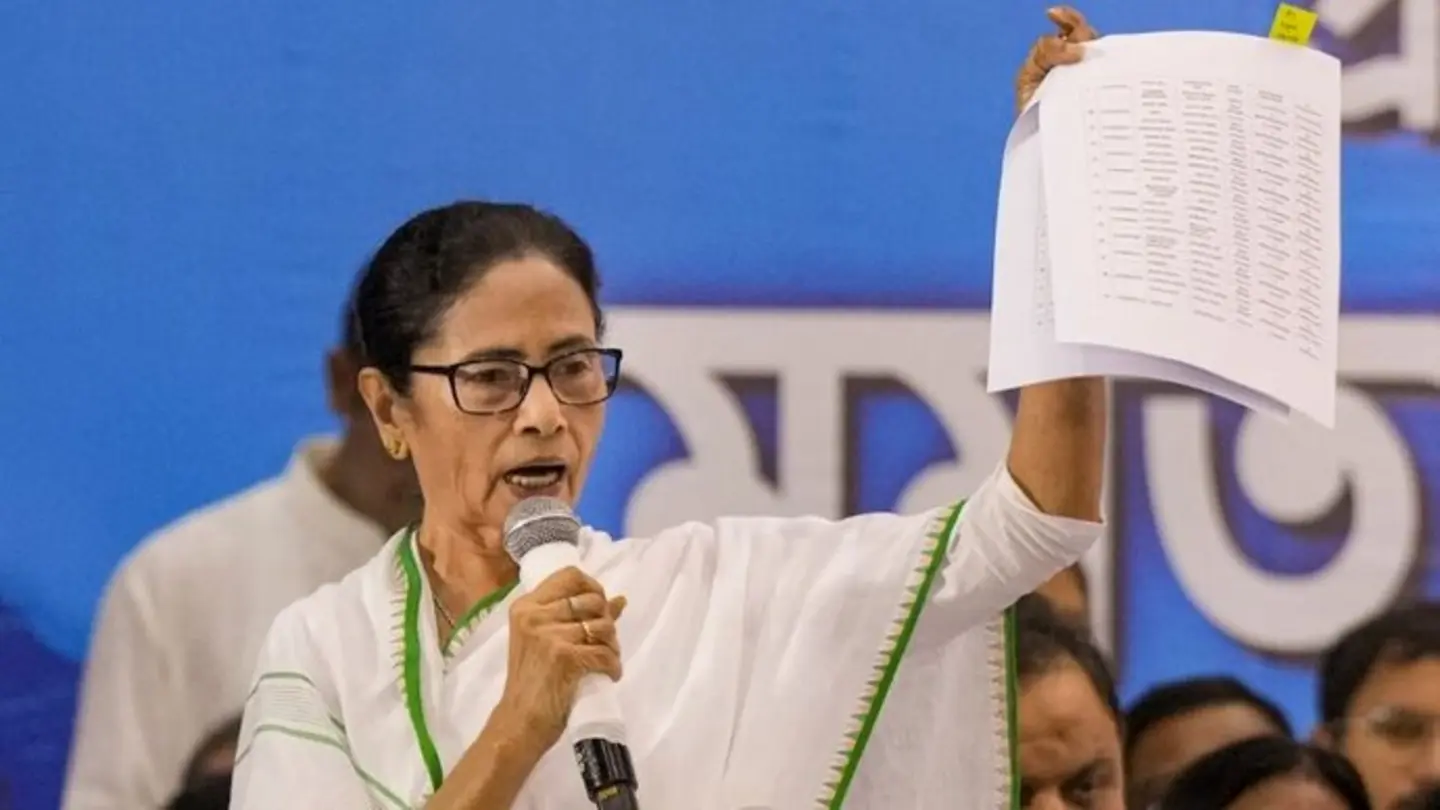 Mamata Banerjee Alleges AI Tool Use in West Bengal Voter Roll ‘Discrepancies’