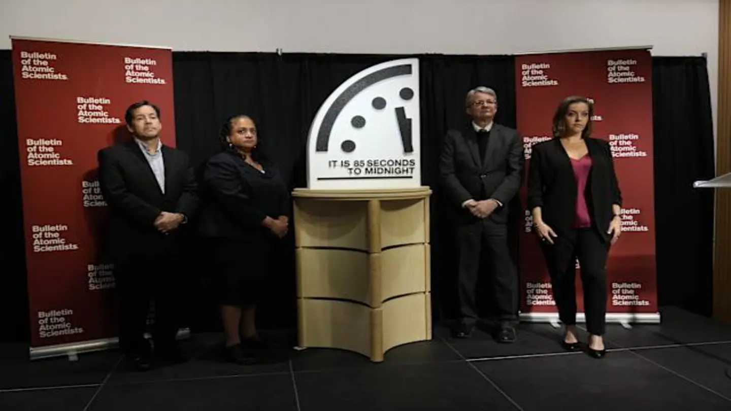Doomsday Clock Ticks Closest to Midnight Ever, Warns of Global Peril