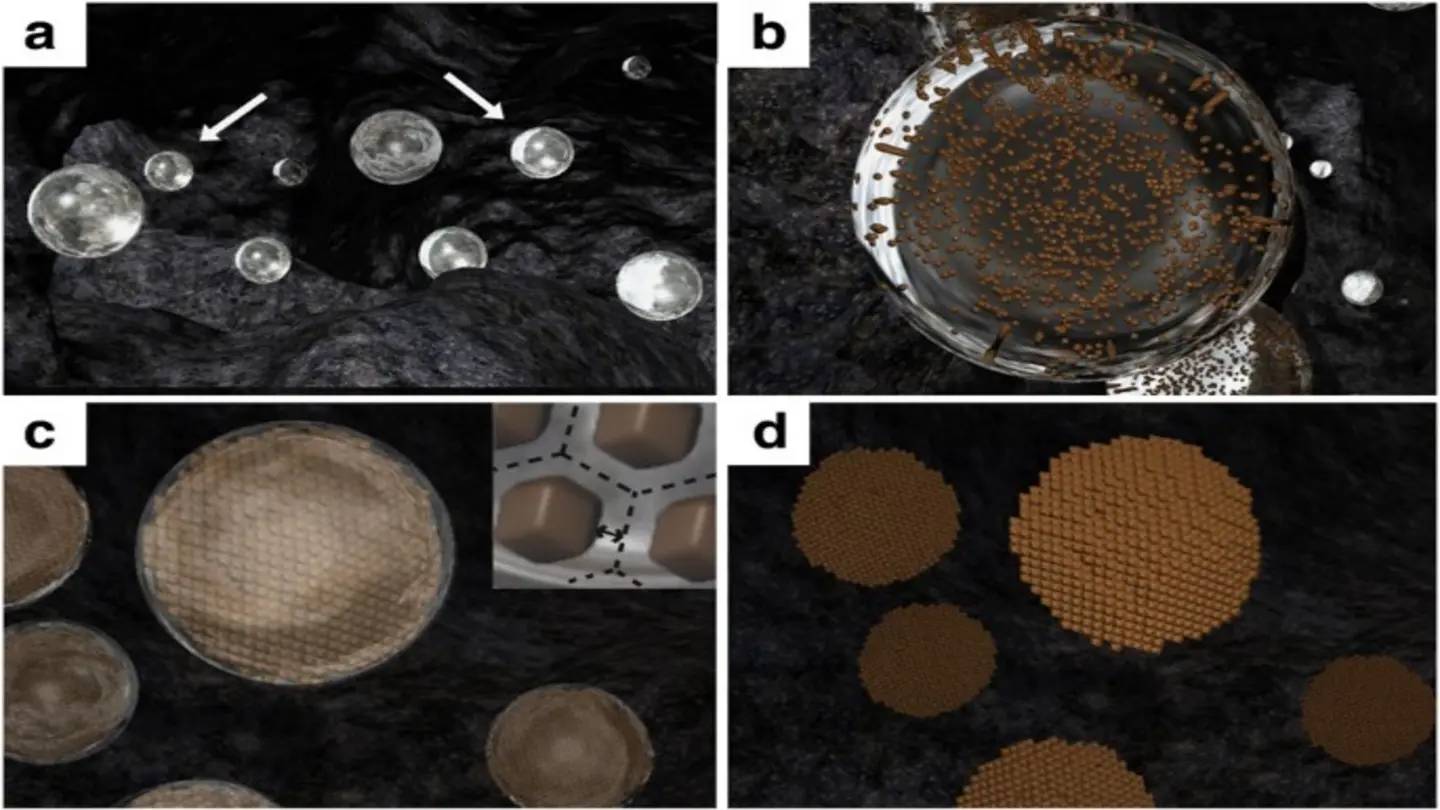Greigite’s Magnetic Flip Explained by Vortex Core Coupling
