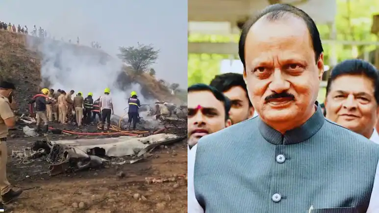 Ajit Pawar Dies in Plane Crash Near Baramati, Five Killed
