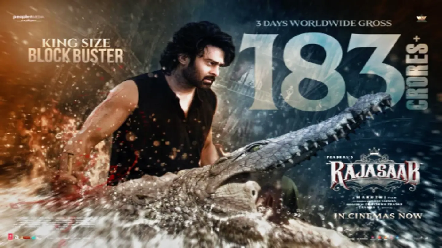 Prabhas’ ‘Raja Saab’ Box Office Disappoints, Struggles to Reach ₹200 Crore