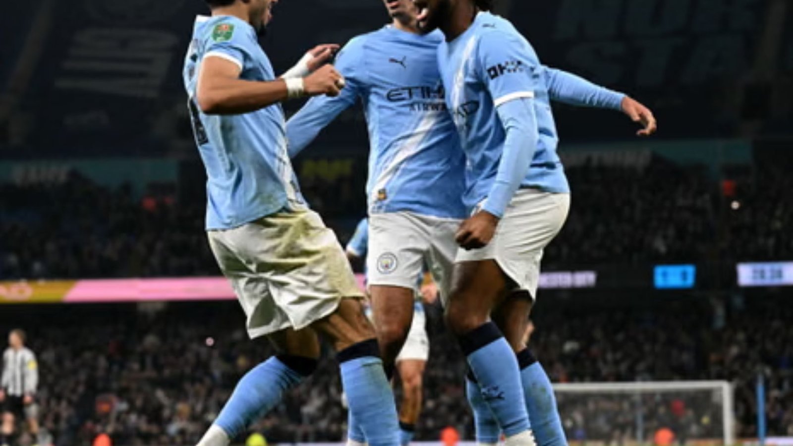 Man City edge Newcastle in Carabao Cup semi-final thriller