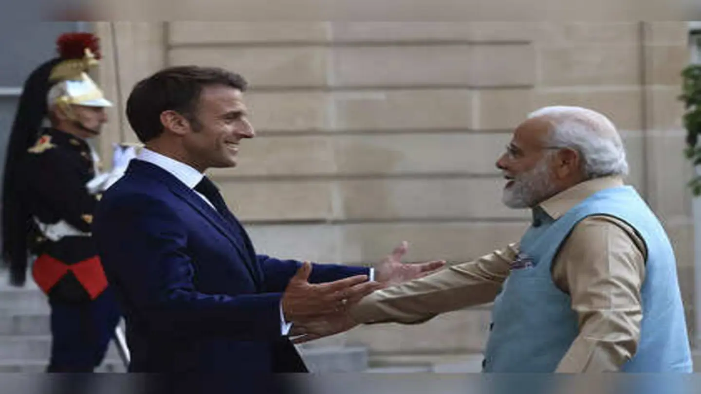 Macron Meets Modi at India AI Summit Amid Rafale Deal Progress