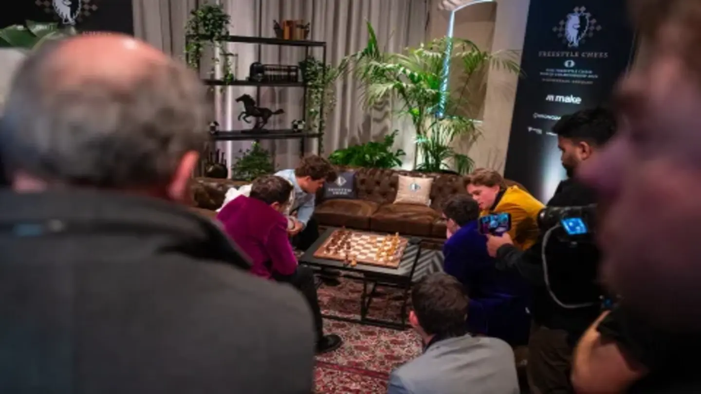 Carlsen Leads as Caruana, Keymer, Abdusattorov Reach Semis